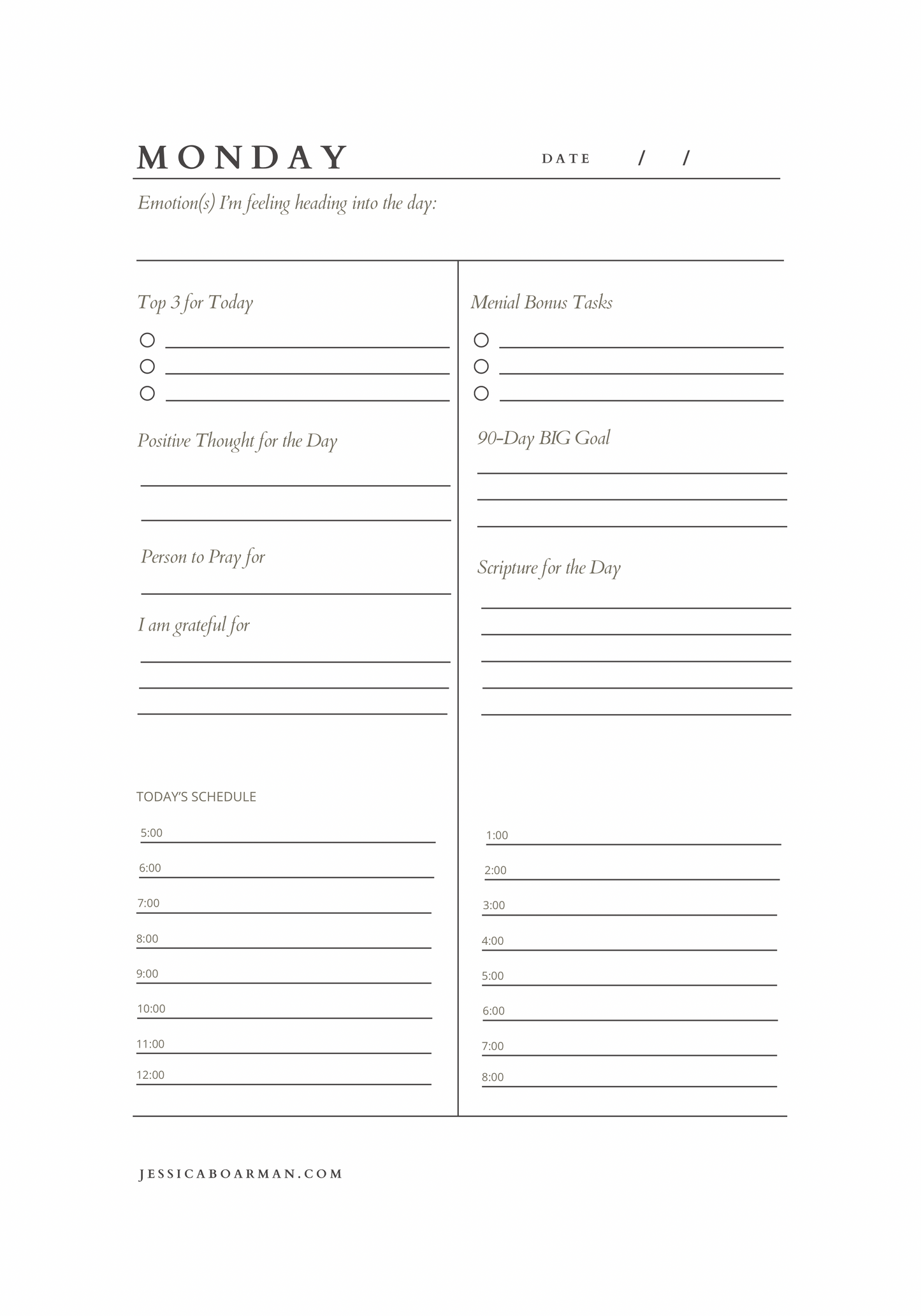 The Daily Page (Preorder)